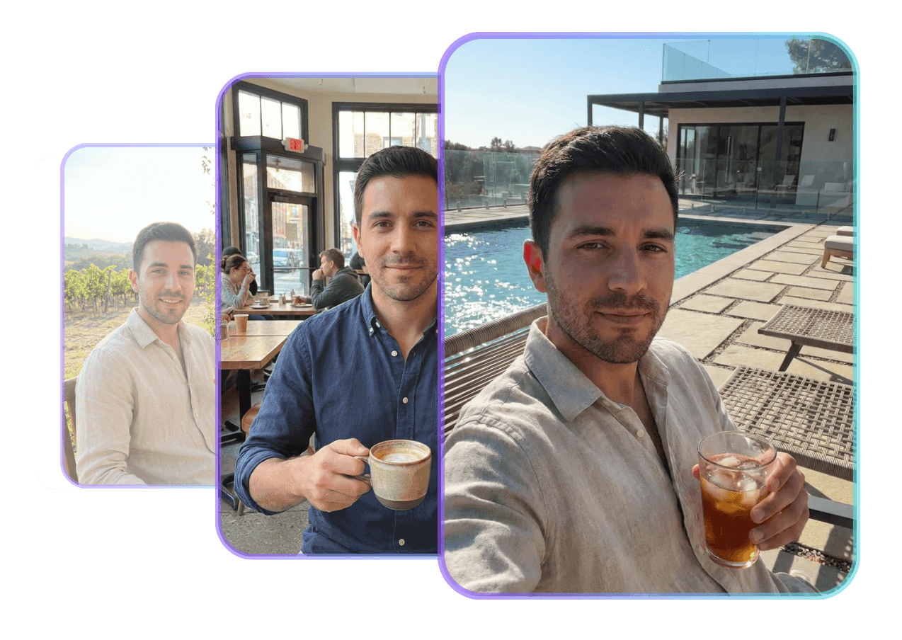 Create a realistic AI twin of yourself