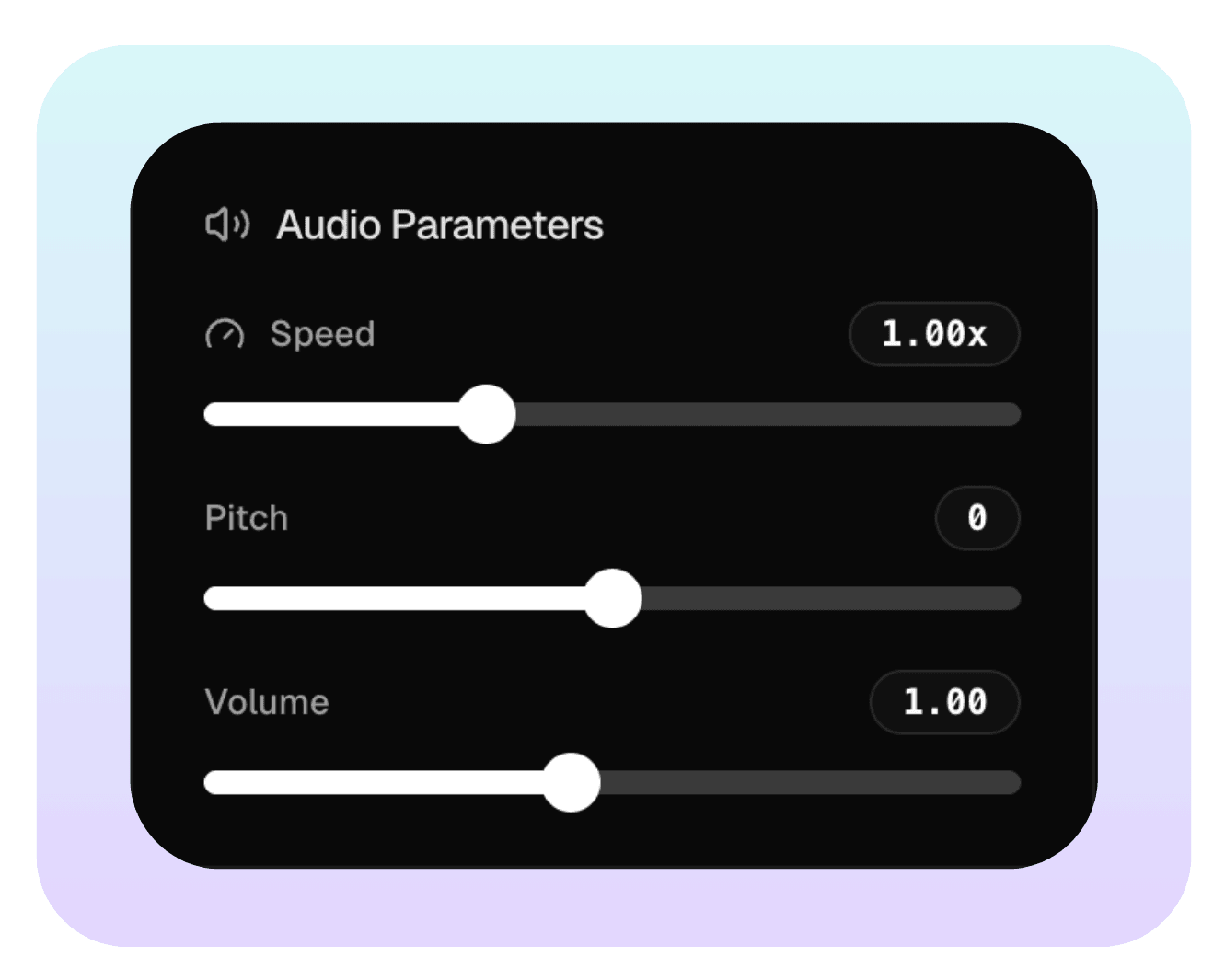 Customize AI voice to your needs