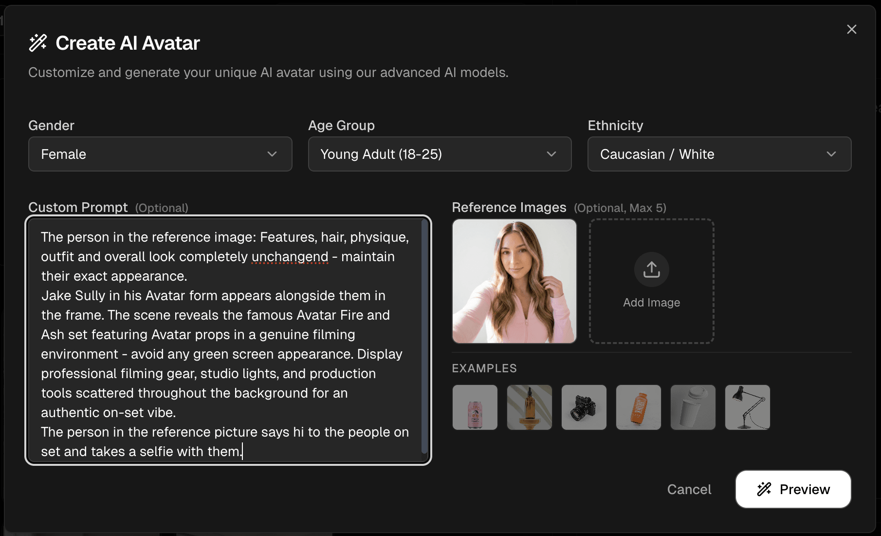 Liminal AI upload a prompt